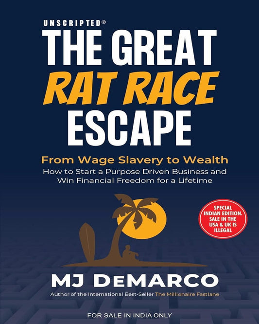 The Great Ratrace Escape: From Wageslavery To Wealth: by M J Demarco [Paperback]