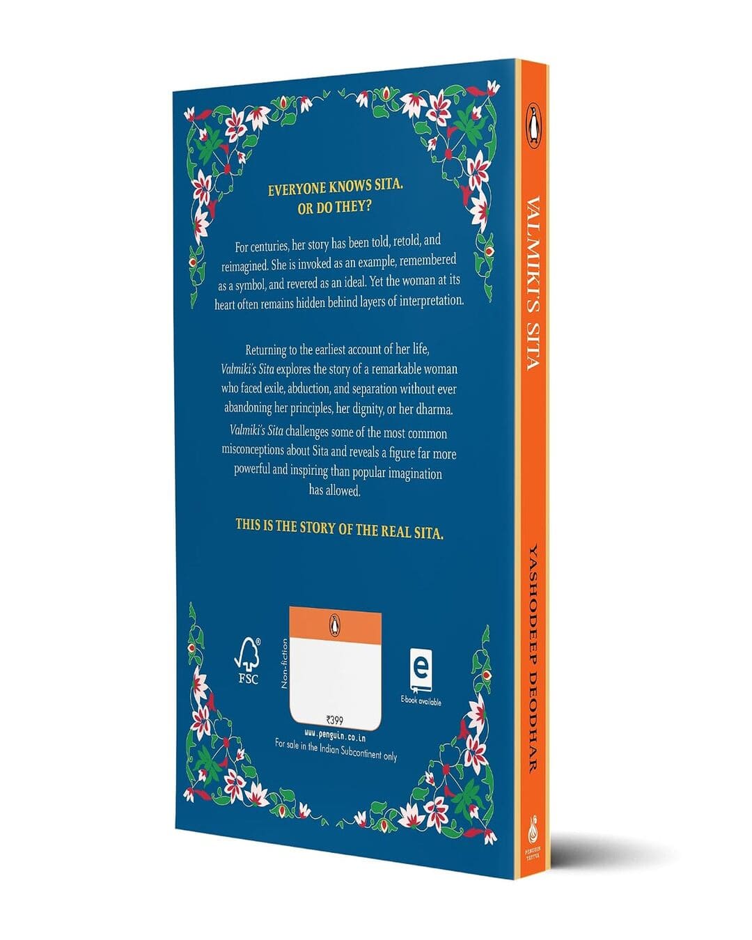 Valmikis Sita: An Icon Of Courage, Resilience, And Love by Yashodeep Deodhar [Paperback]