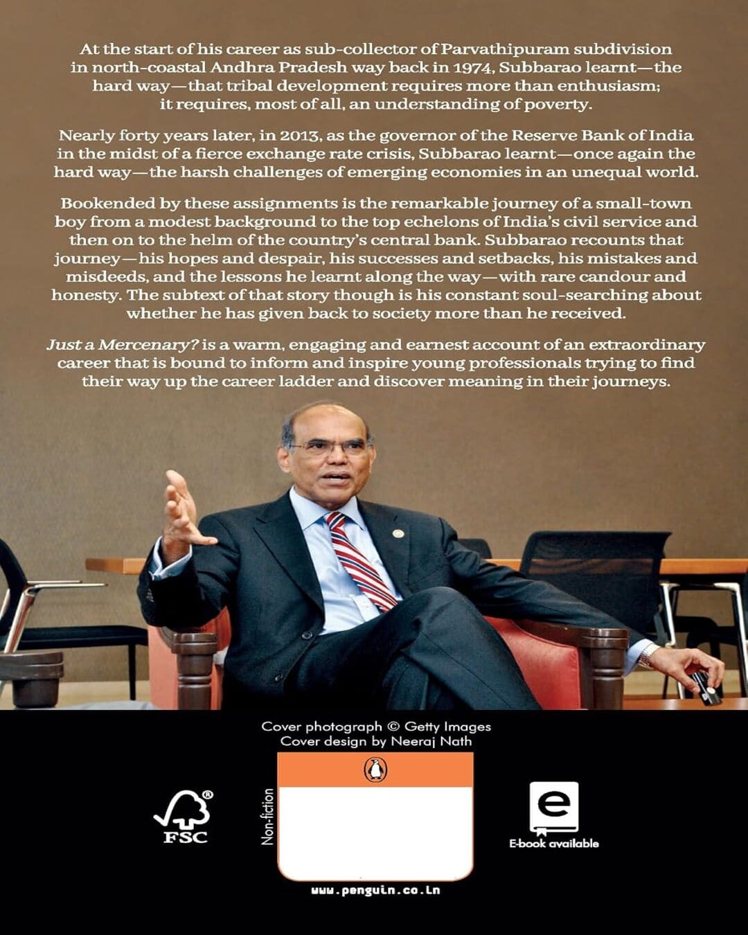 just-a-mercenary-notes-from-my-life-and-career-d-subbarao-penguin-random-house