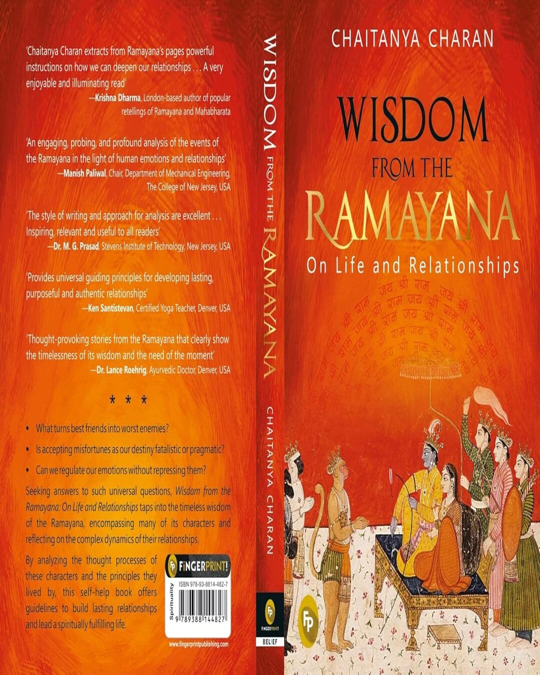 Wisdom From The Ramayana: On Life and Relationships by Chaitanya Charan [Paperback]