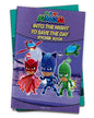 Into the Night to Save the Day Stickers Book : Fun Activity Books For Kids (Pj Masks) by Wonder House Books [Paperback]