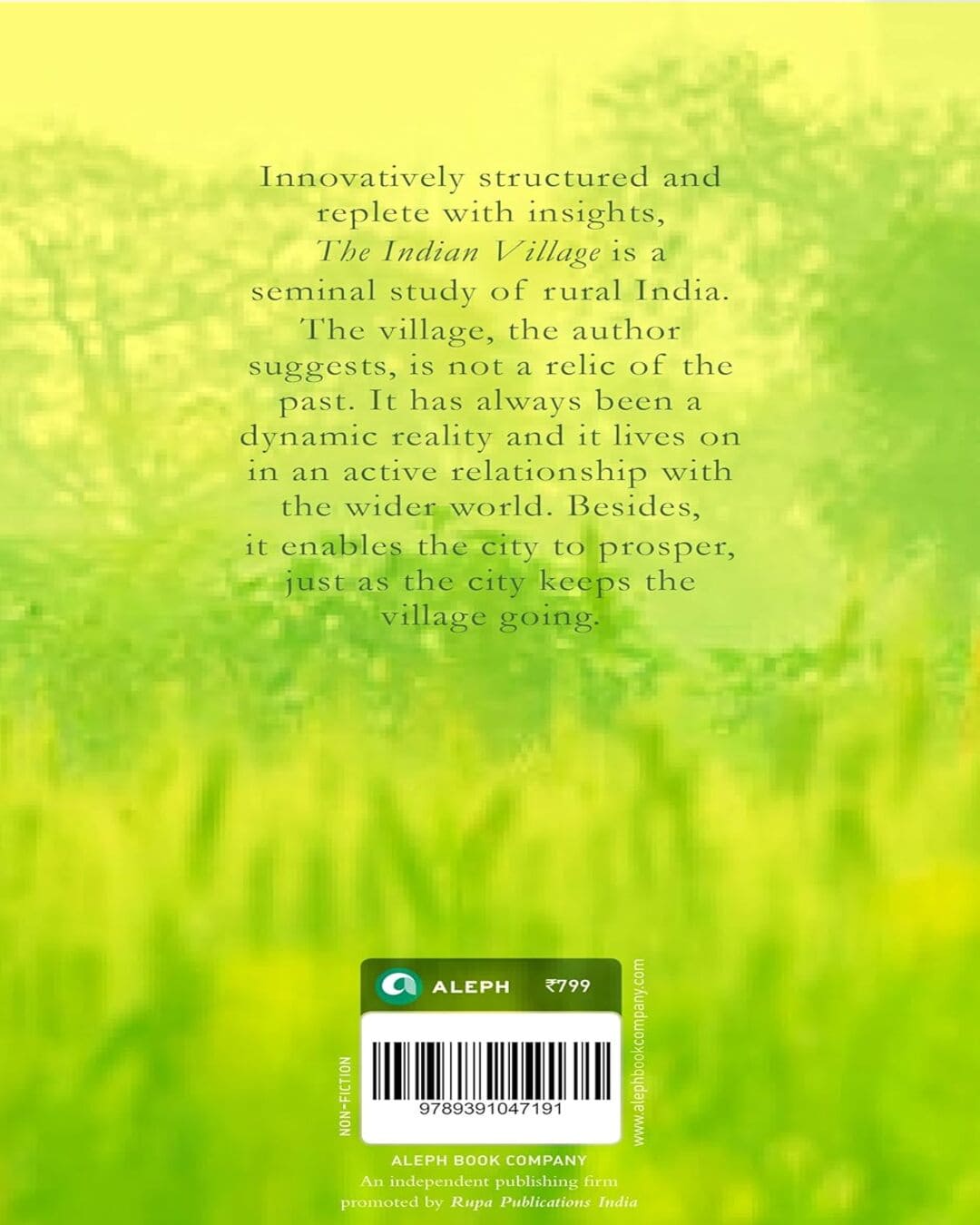 The Indian Village : Rural Lives In The 21st Century by Surinder S. Jodhka [Hardcover]