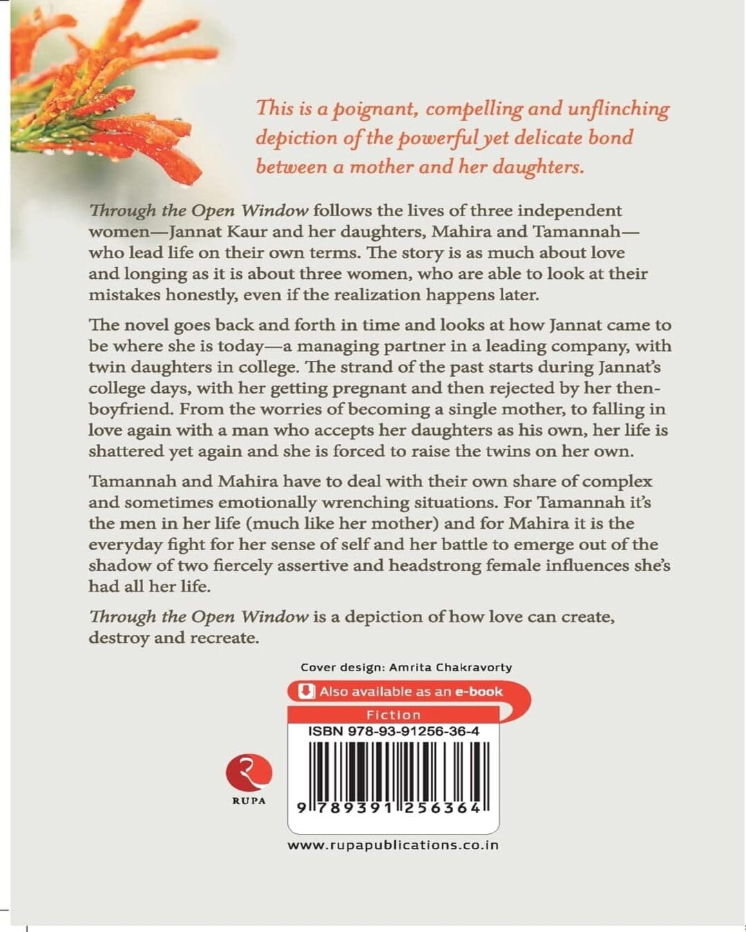 THROUGH THE OPEN WINDOW by Vaishali Hamlai [Paperback]