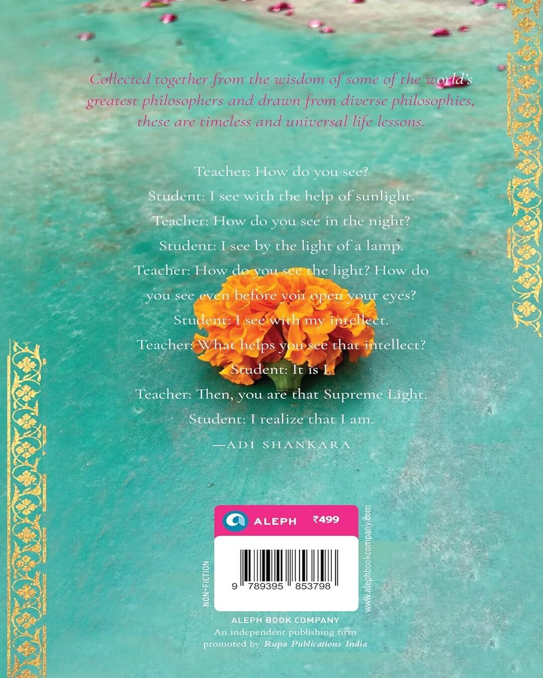 There Is No Misery Where There Is No Want: Life Lessons from India’s Spiritual Masters by Aleph Book Company [Hardcover]