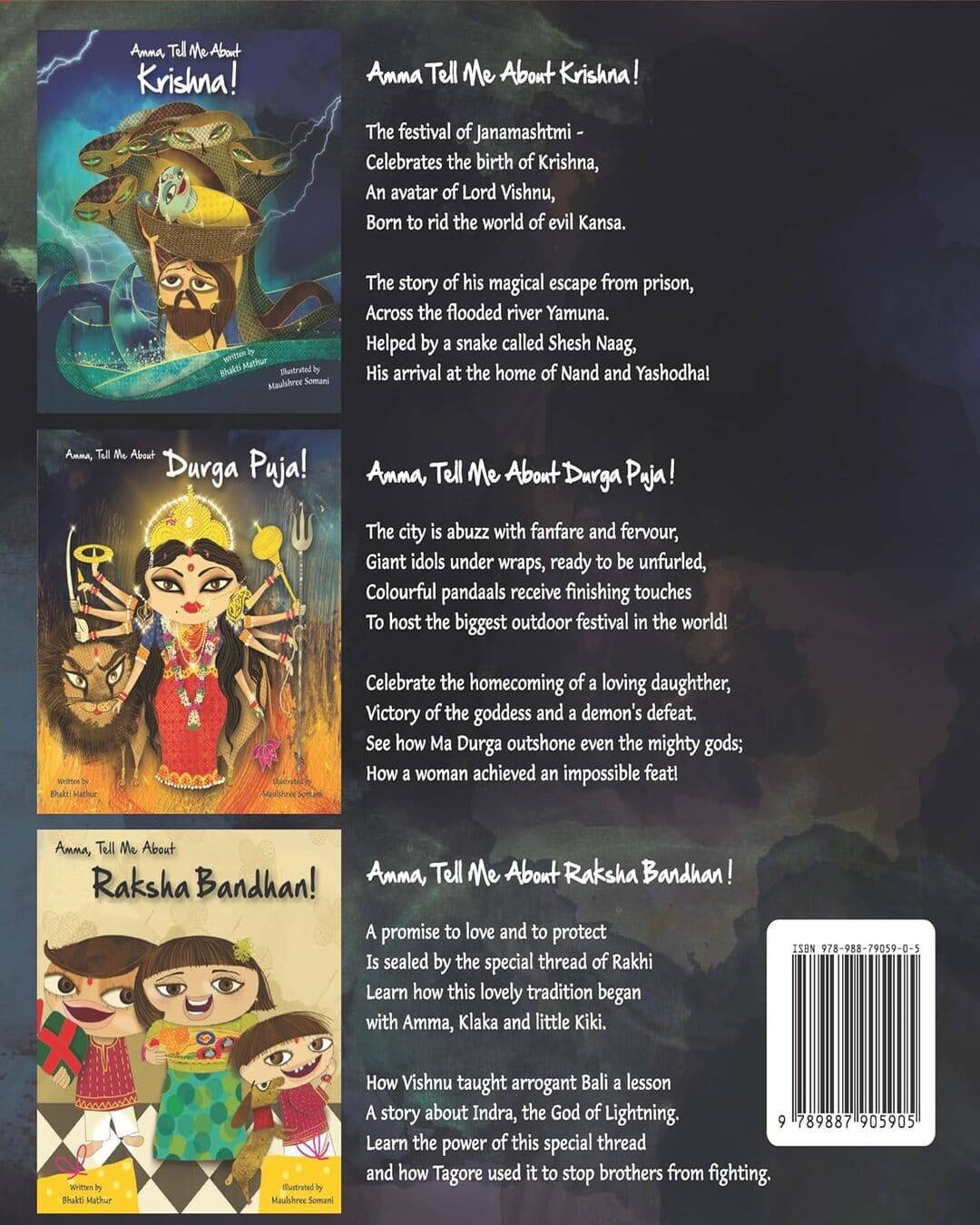 The Amma Tell Me Festival Collection (Three Box Set) by Bhakti Mathur [Box Set]