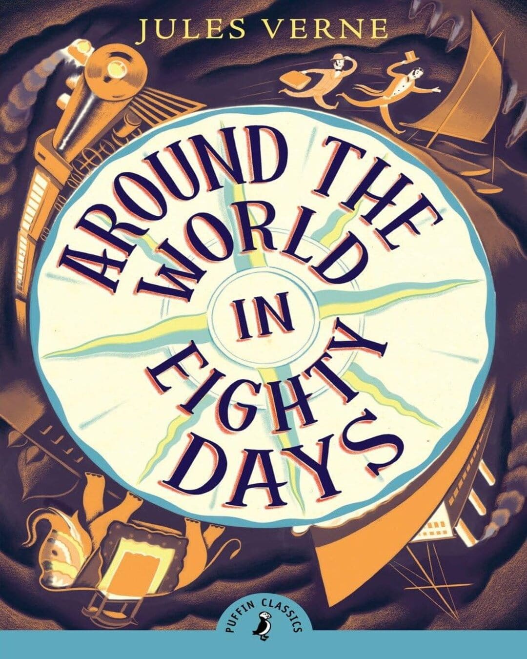 Around The World In Eighty Days by Jules Verne [Paperback] - versoz.com