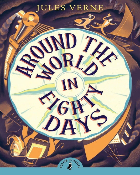 Around The World In Eighty Days by Jules Verne [Paperback] - versoz.com