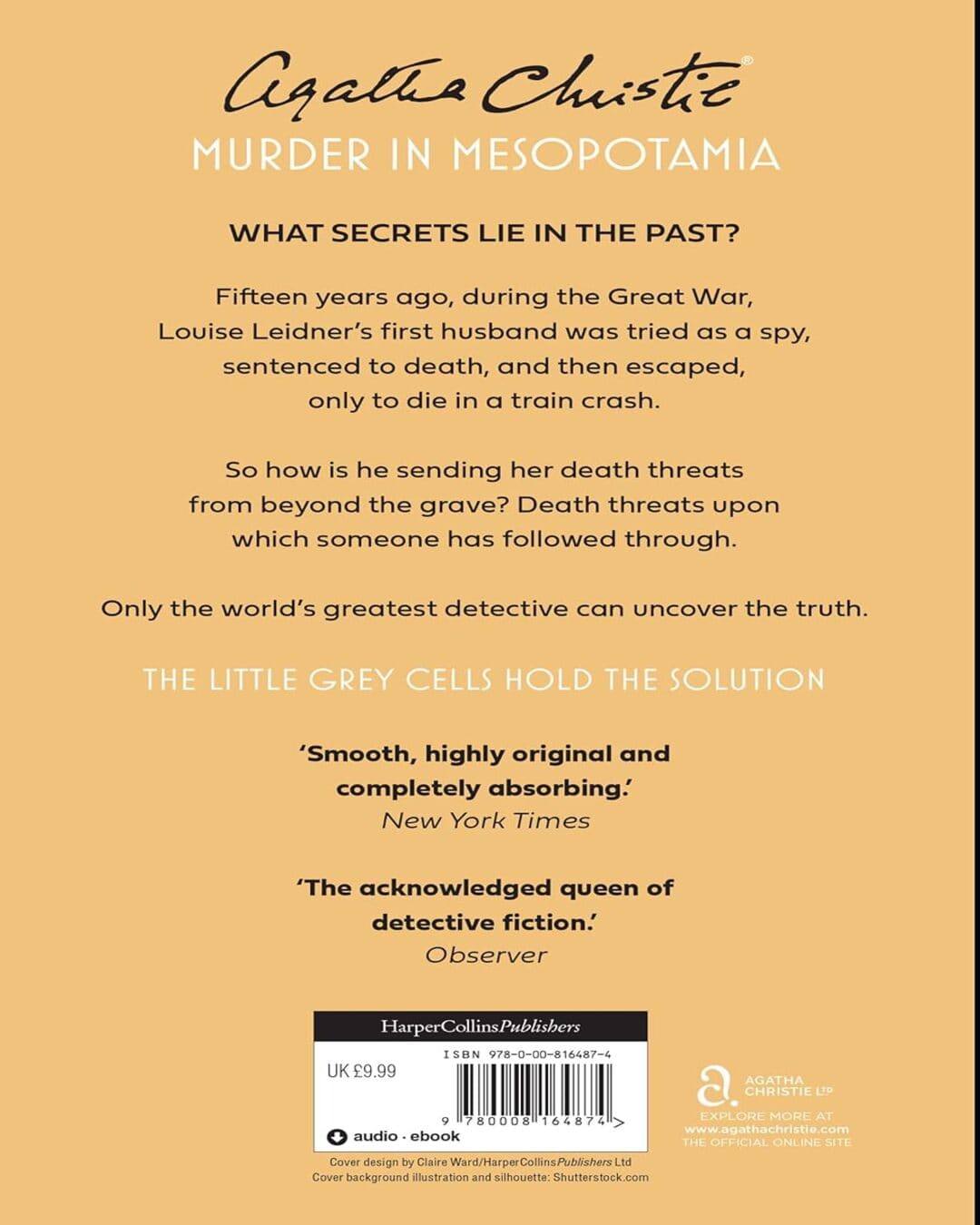Murder in Mesopotamia by Agatha Christie [Paperback] - versoz.com
