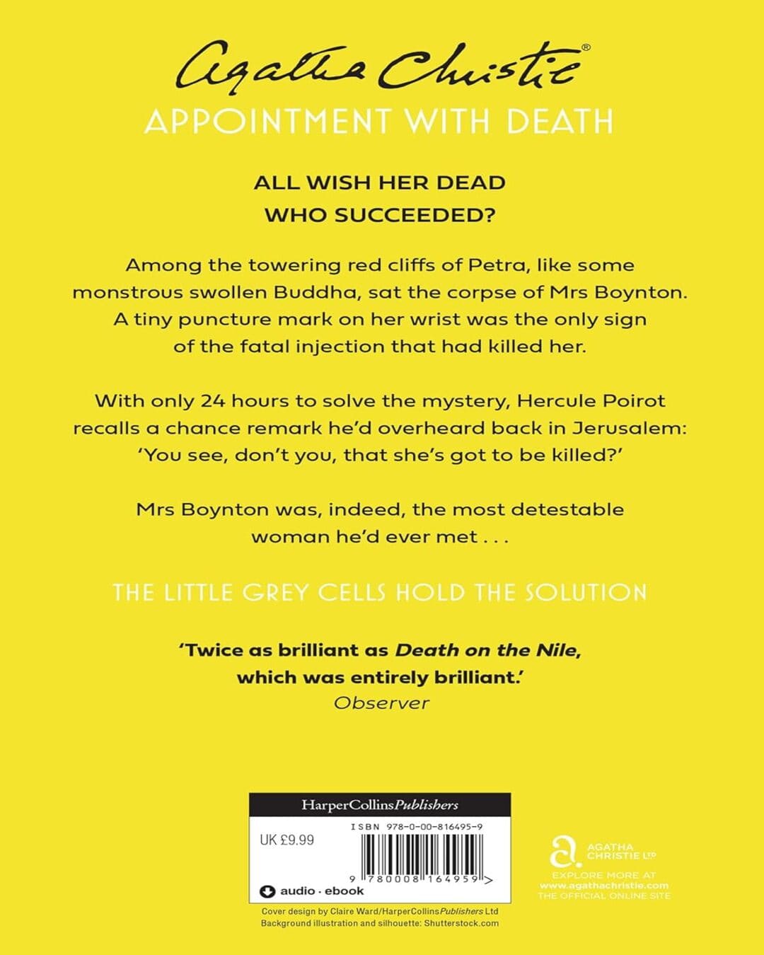 Appointment with Death by Agatha Christie [Paperback] - versoz.com