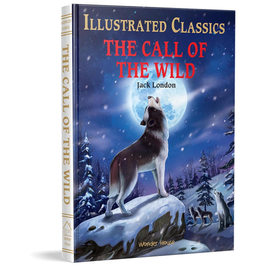The Call of the Wild : Illustrated Abridged Children Classics English Novel with Review Questions by Jack London [Hardcover] - versoz.com