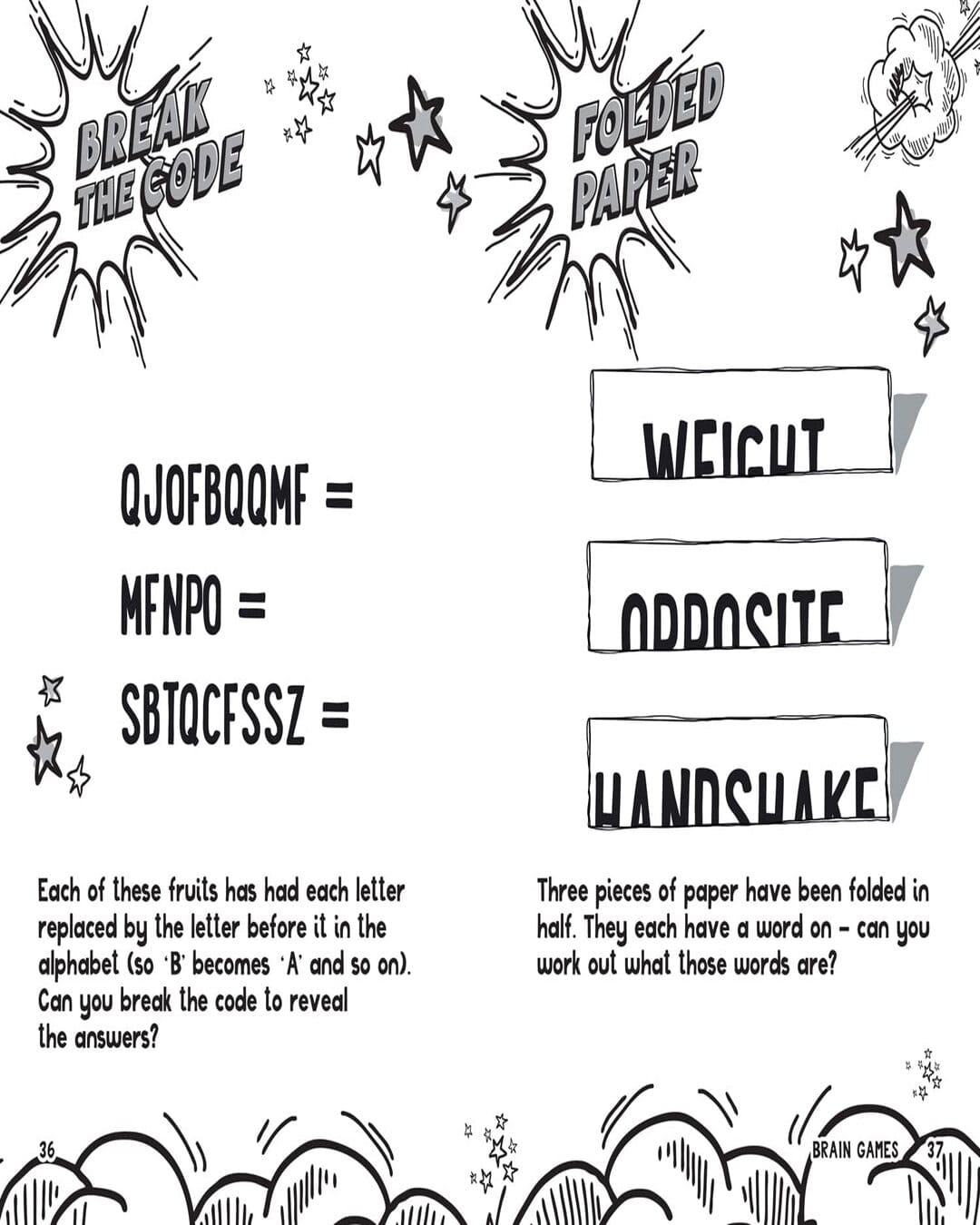 Solve it! â€” BRAIN GAMES FOR BIG THINKERS [Paperback] - versoz.com