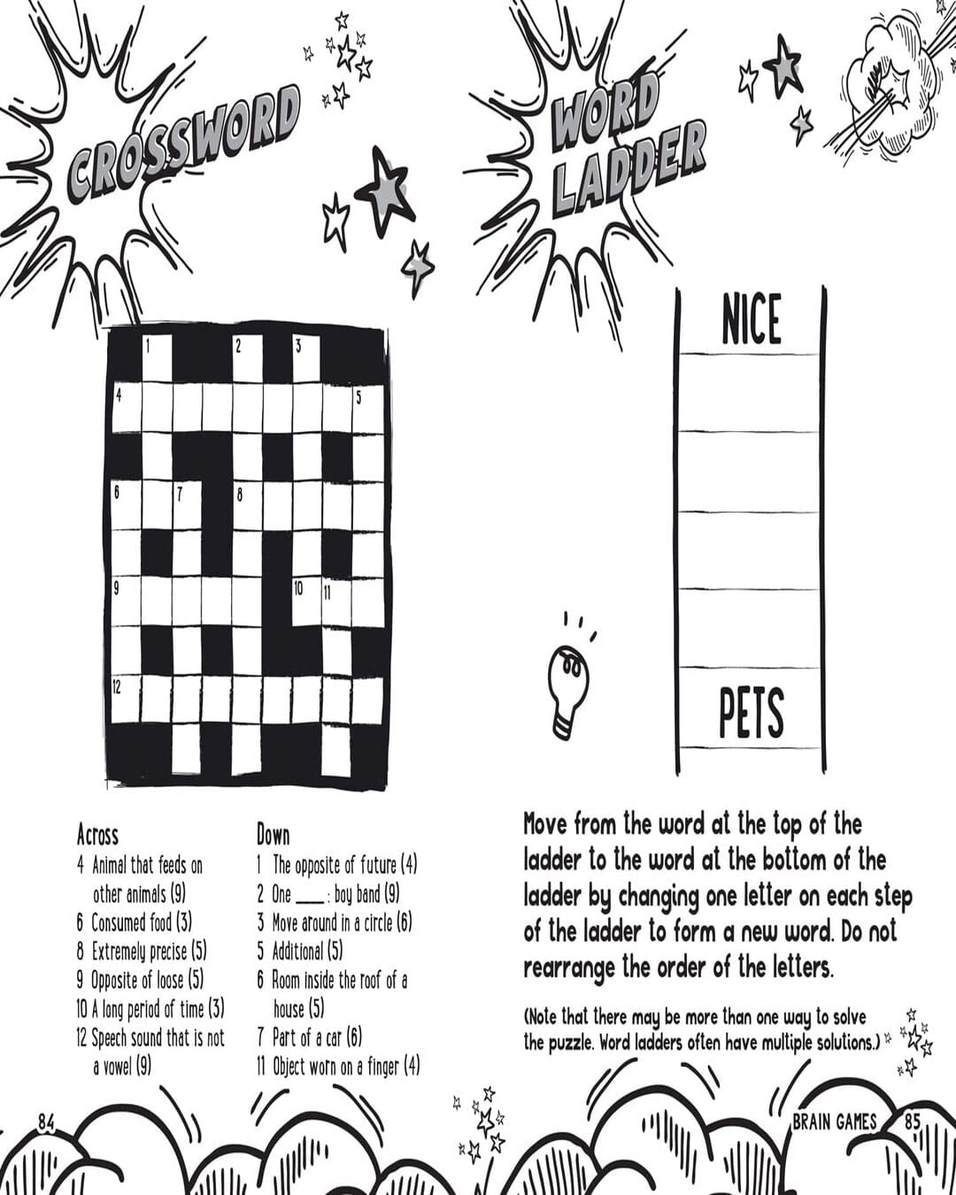 Solve it! â€” BRAIN GAMES FOR BIG THINKERS [Paperback] - versoz.com