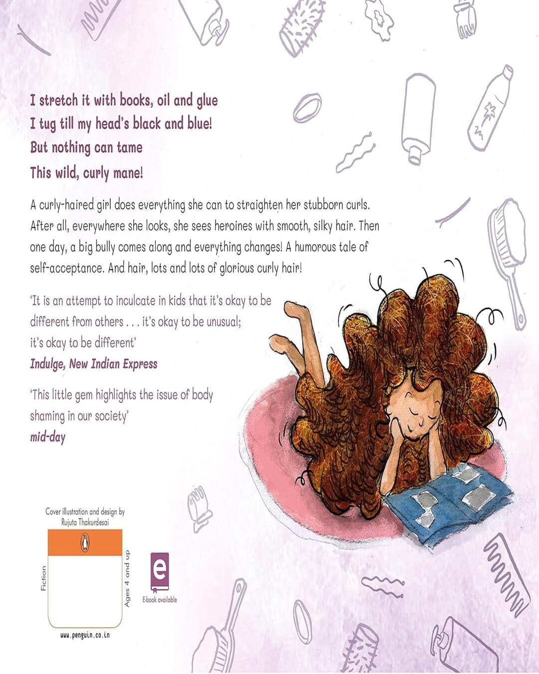 I Hate My Curly Hair by Divya Anand [Paperback] - versoz.com