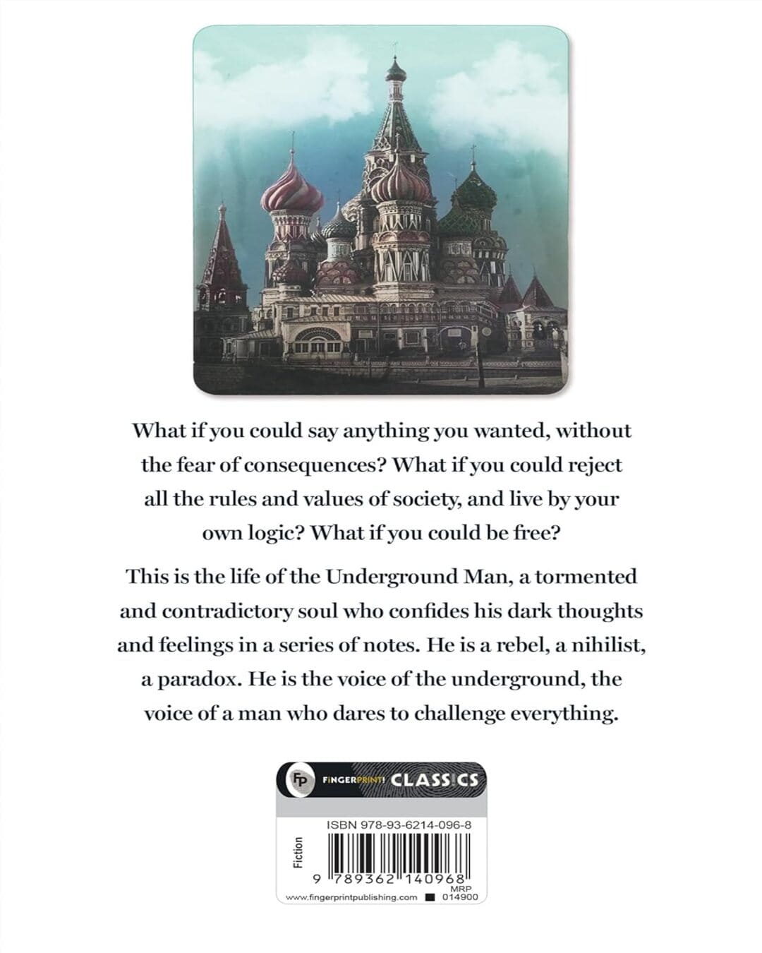 Notes from the Underground by Fyodor Dostoevsky [Paperback] - versoz.com