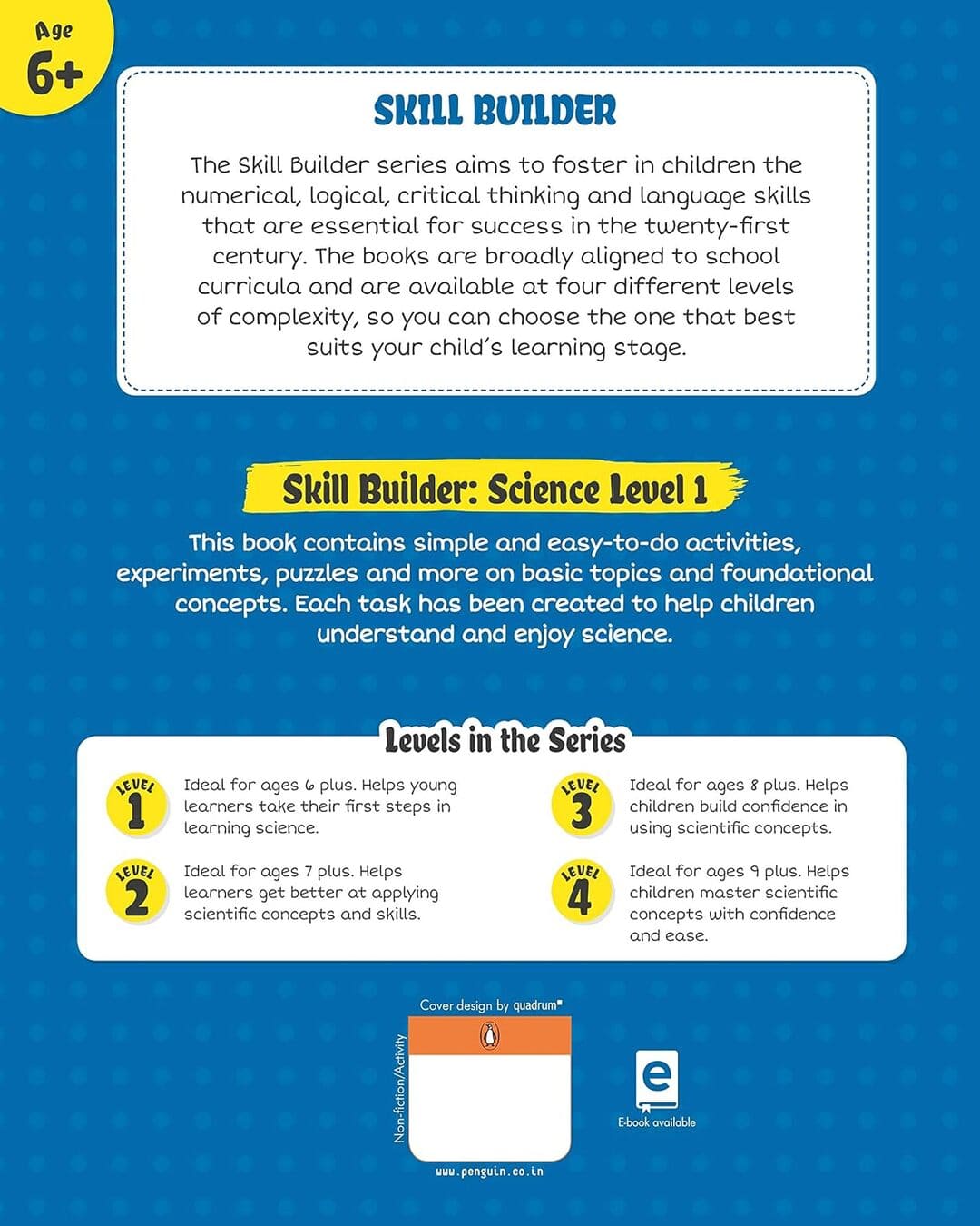 Skill Builders Science Level 1 by Sonia Mehta [Paperback] - versoz.com