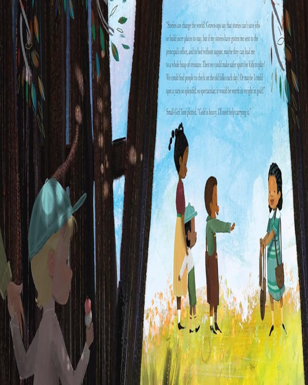 Small-Girl Toni and the Quest for Gold by Giselle Anatol [Hardcover] - versoz.com