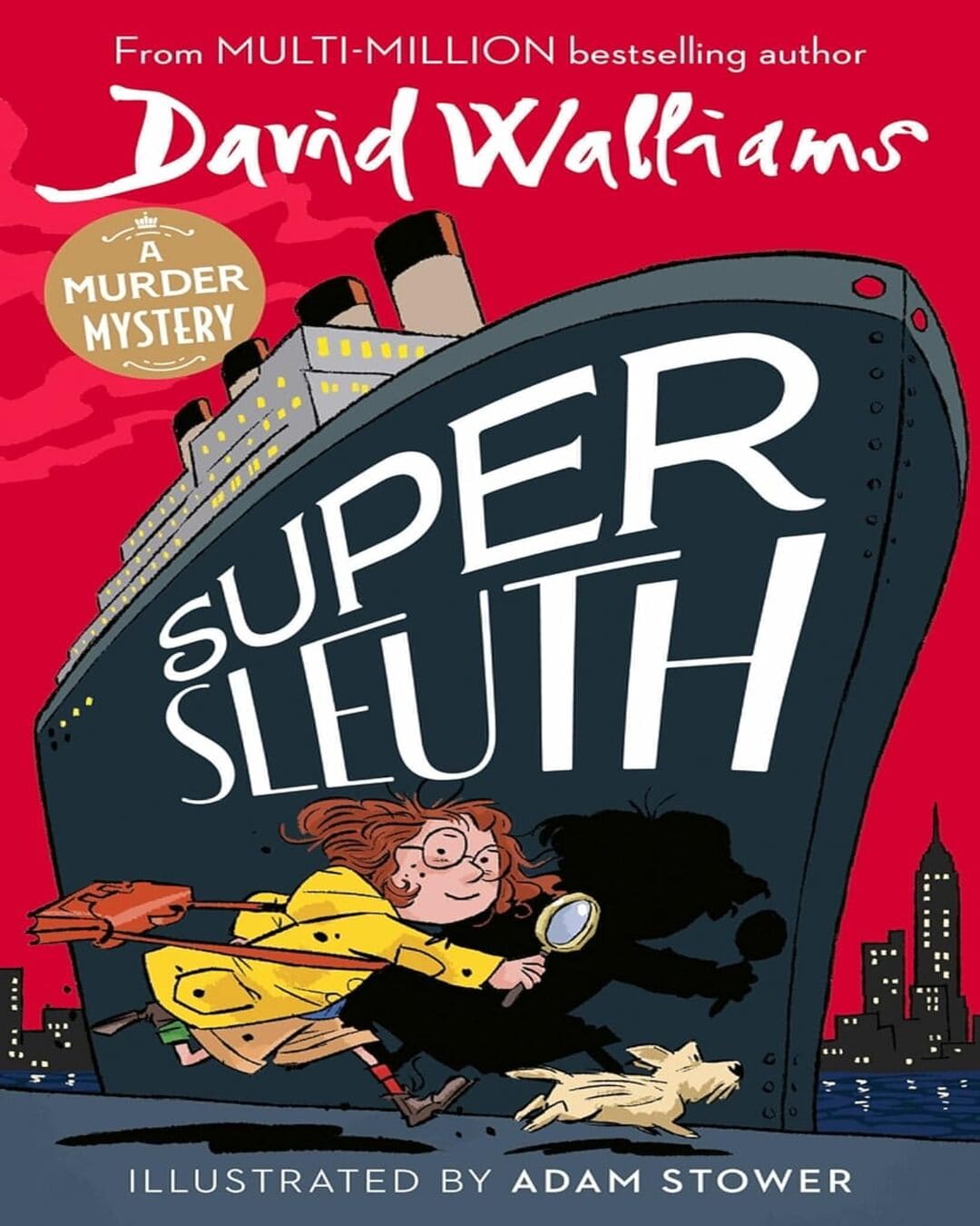 Super Sleuth by David Walliams,Adam Stower (Illustrator)[Paperback] - versoz.com