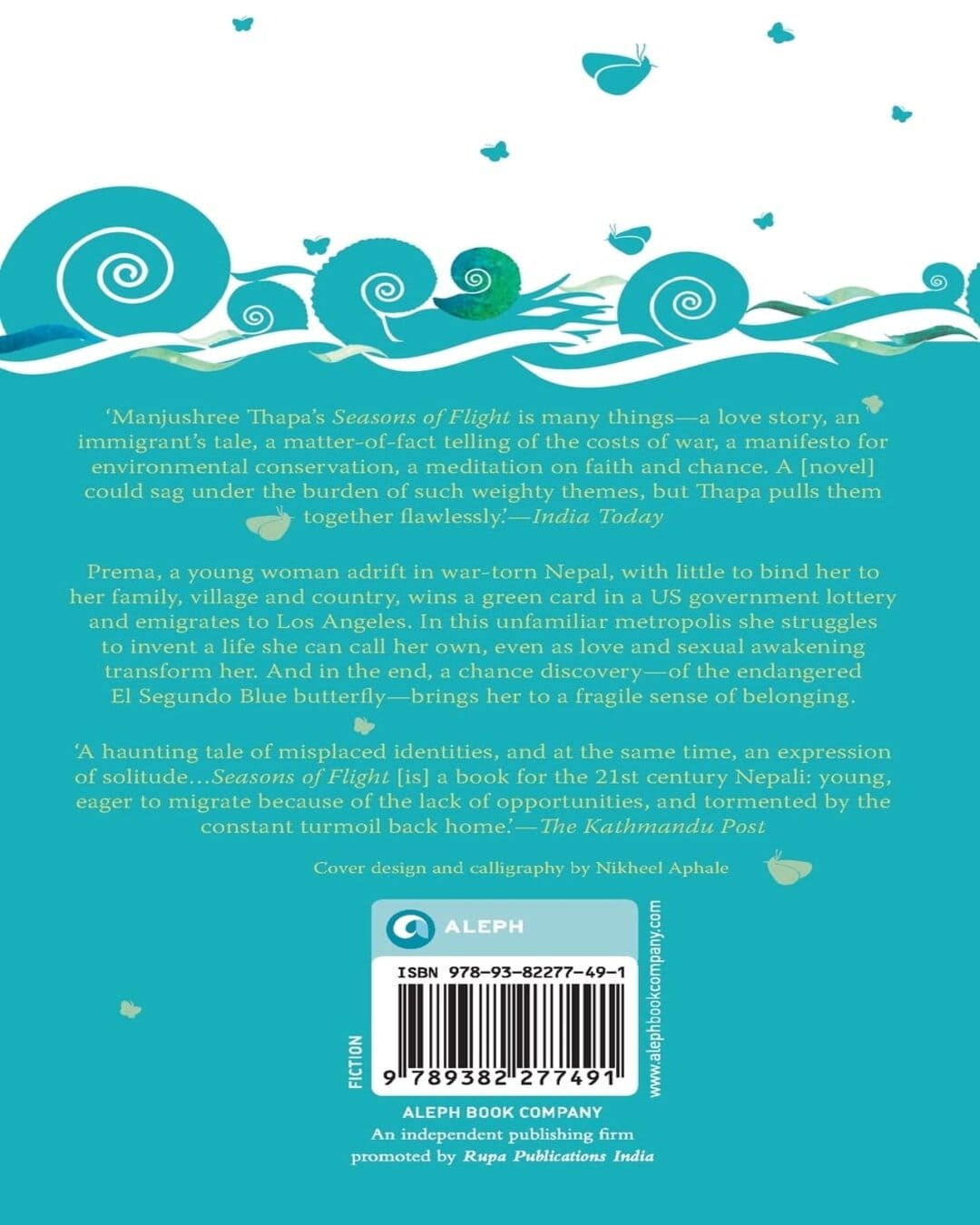 Seasons Of Flight by Manjushree Thapa [Paperback] - versoz.com