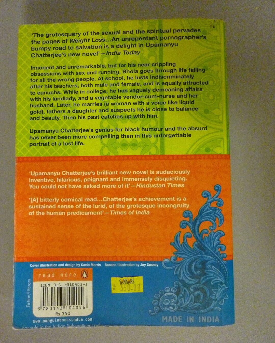 Weight Loss by Upamanyu Chatterjee [Paperback] - versoz.com