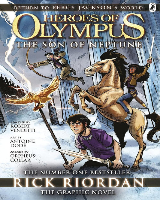 The Son Of Neptune: The Graphic Novel (Heroes Of Olympus Book 2) by Rick Riordan [Paperback] - versoz.com