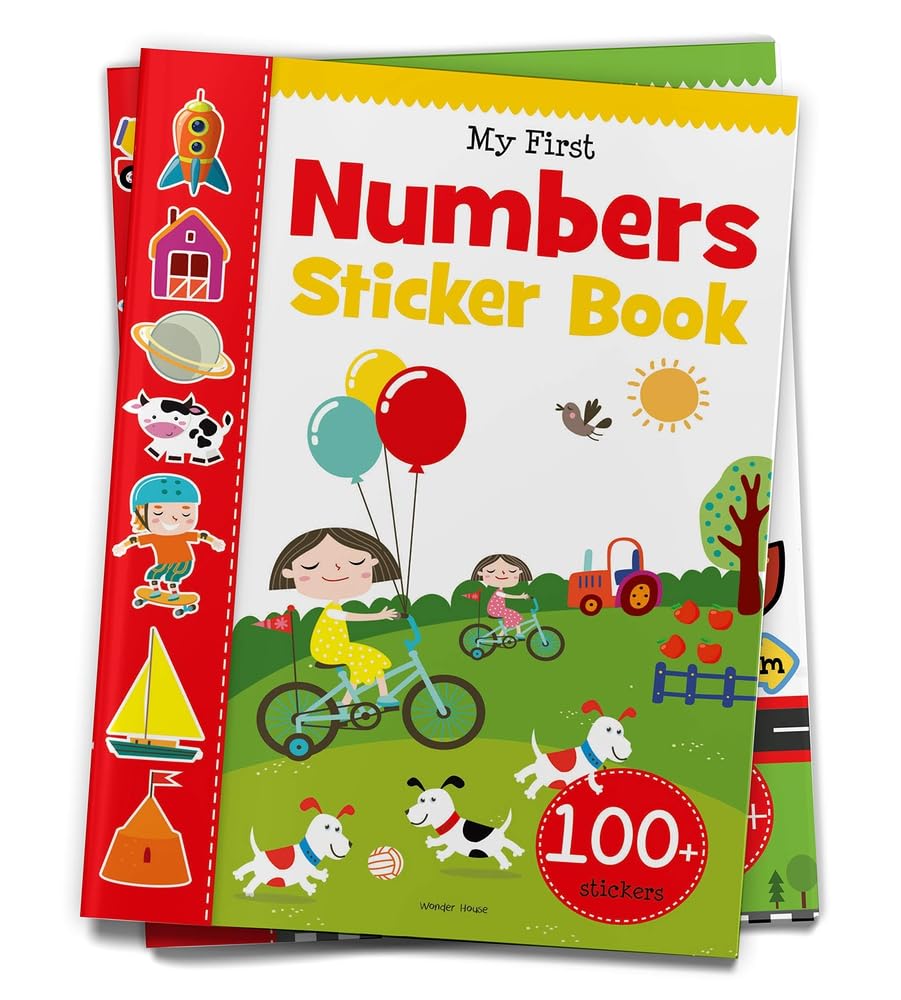 My First Numbers Sticker Book: Exciting Sticker Book With 100 Stickers [Paperback] - versoz.com