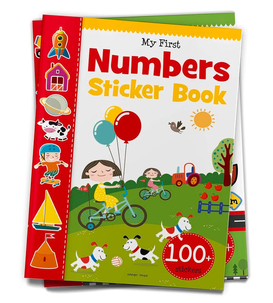 My First Numbers Sticker Book: Exciting Sticker Book With 100 Stickers [Paperback] - versoz.com