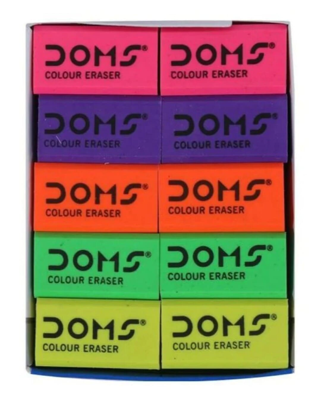 Doms Colour Erasers | 1 Eraser - versoz.com