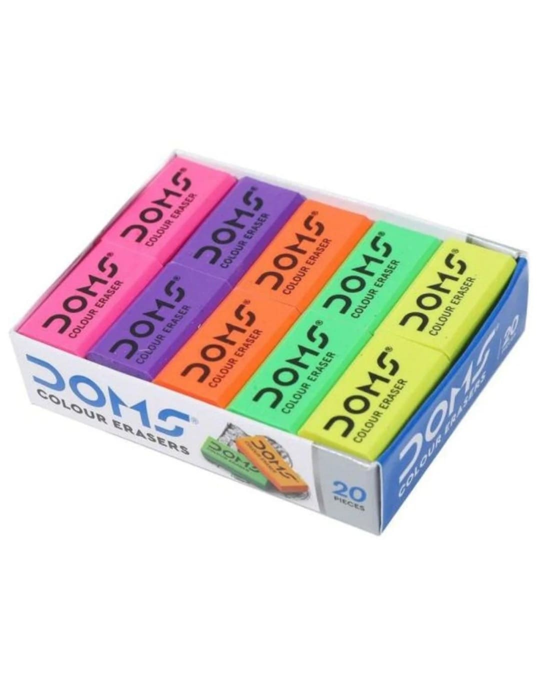 Doms Colour Erasers | 1 Eraser - versoz.com