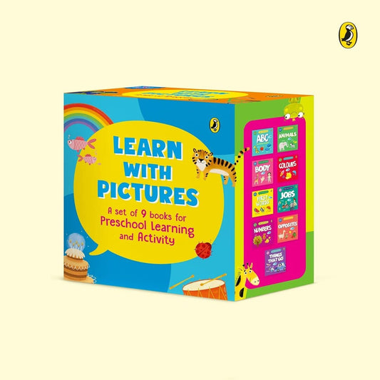Learn With Pictures: Box Set by Penguin India Editorial Team [Paperback] - versoz.com