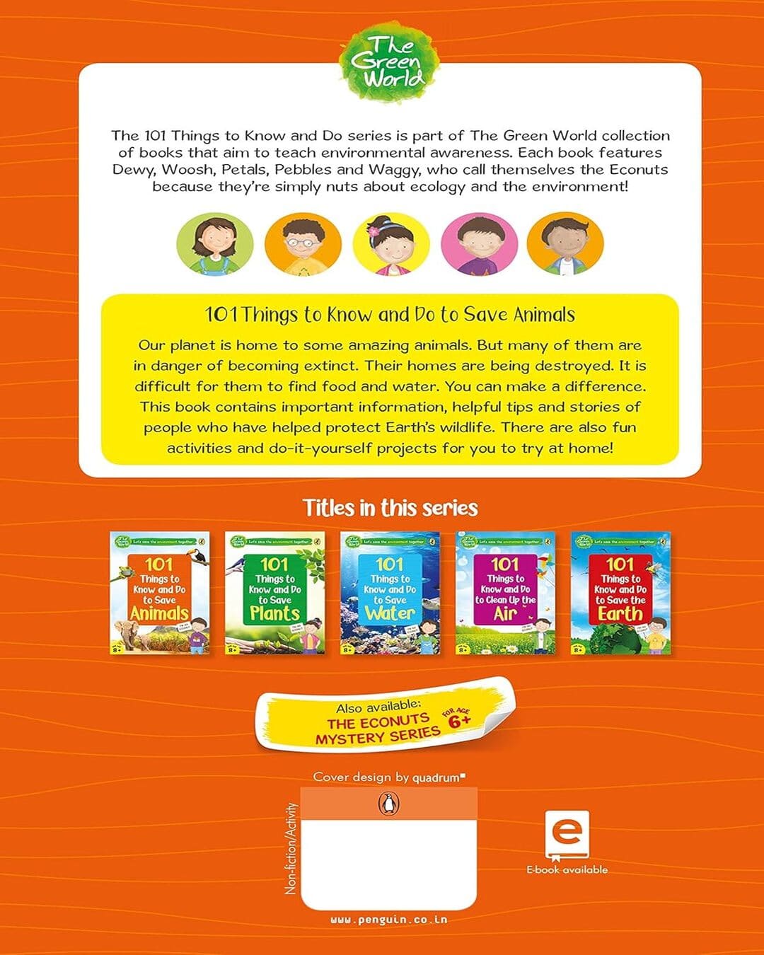 101 Things to Know and Do to Save Animals (The Green World) by Penguin India [Paperback] - versoz.com