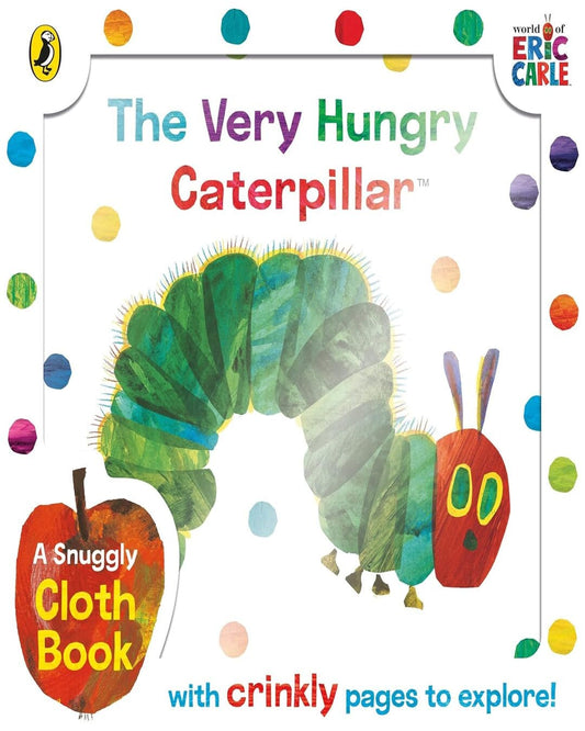 The Very Hungry Caterpillar Cloth Book by Eric Carle [Rag Book] - versoz.com