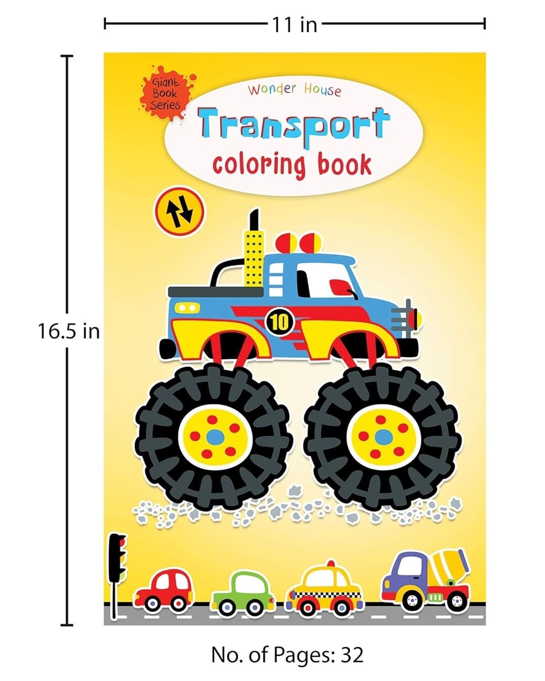 Transport Colouring Book by Wonder House Books [Paperback] - versoz.com