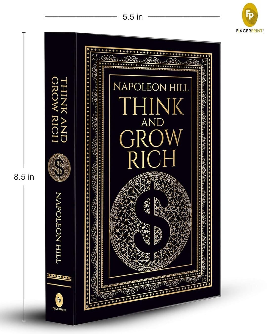 Think and Grow Rich by Napoleon Hill [Deluxe Hardbound Edition] - versoz.com
