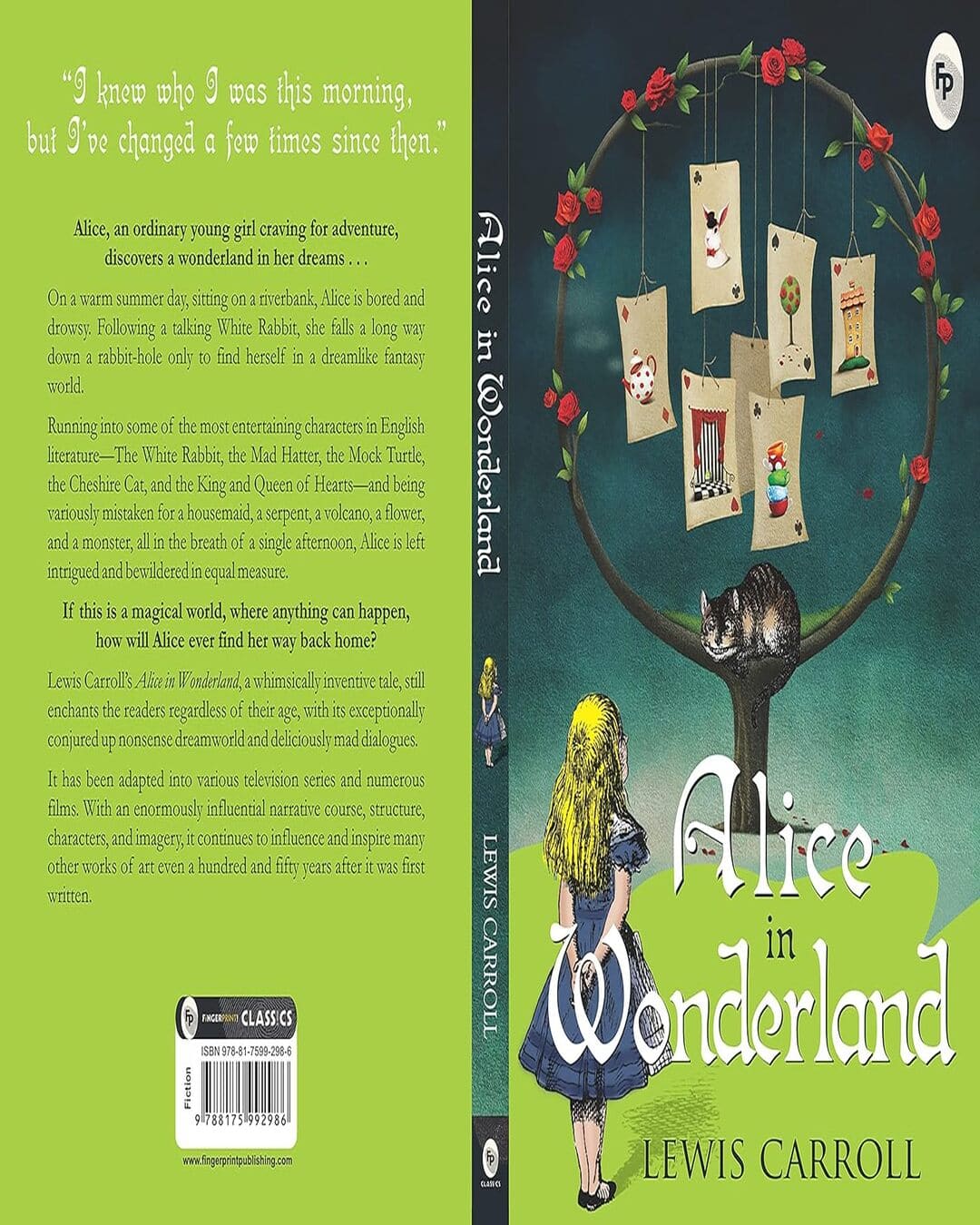 Alice in Wonderland by Lewis Carroll [Paperback] - versoz.com