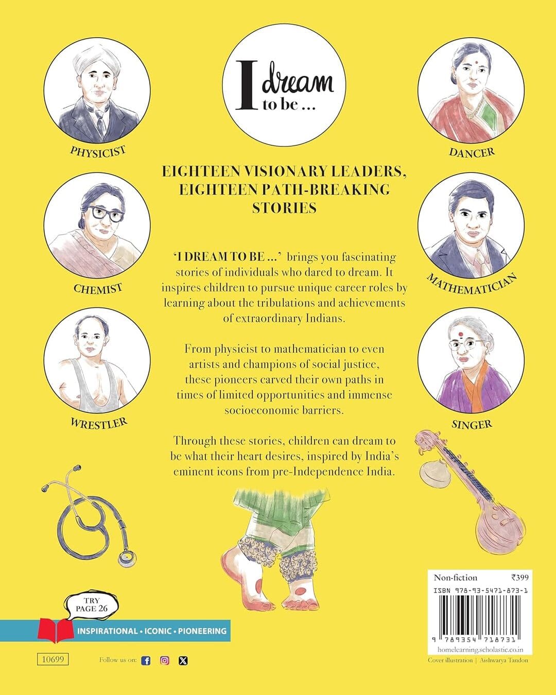 I DREAM TO BE: INDIAS ICONS FROM HISTORY [Paperback] - versoz.com