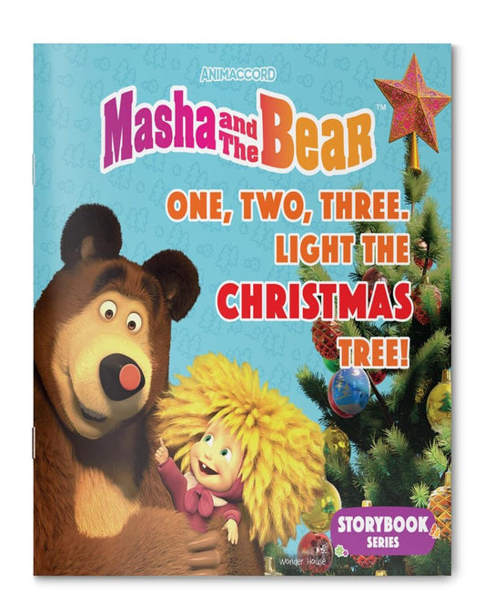 Masha and the Bear: One, Two, Three. Light the Christmas Tree (Story Book) by Wonder House Books [Paperback] - versoz.com
