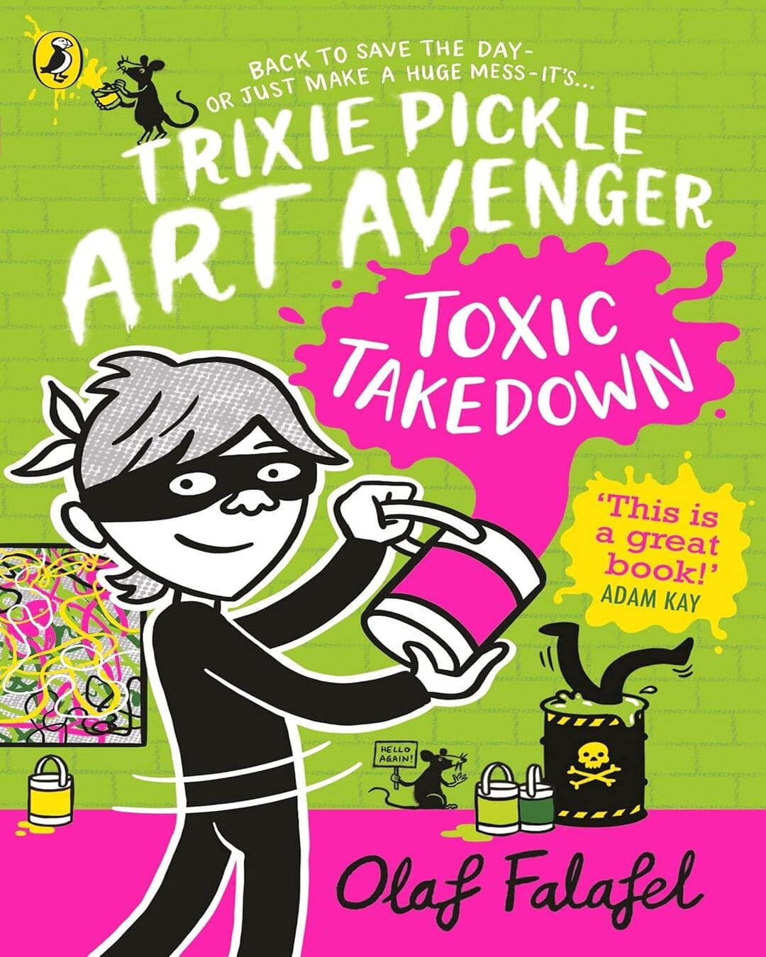 Trixie Pickle Art Avenger: Toxic Takedown by Falafel, Olaf [Paperback] - versoz.com