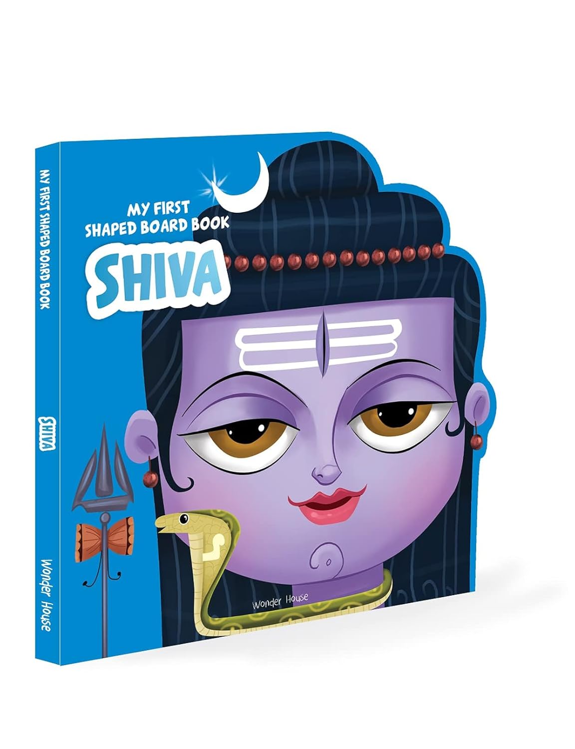 My First Shaped Board Book: Illustrated Lord Shiva Hindu Mythology Picture Book For Kids Age 2+ (Ind by Wonder House Books [Board Book] - versoz.com