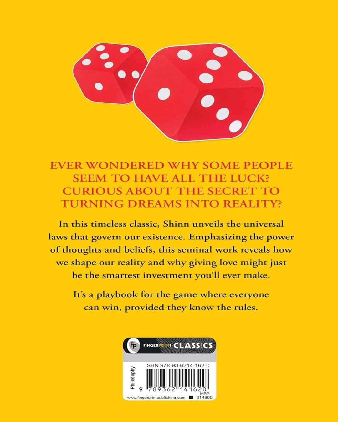 The Game of Life and How to Play It by Florence Scovel Shinn [Paperback] - versoz.com