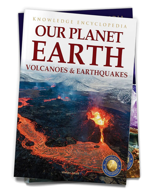 Knowledge Encyclopedia For Children - Our Planet Earth: Volcanoes & Earthquakes by Wonder House Books [Paperback] - versoz.com