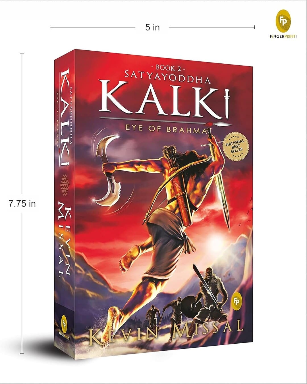 Satyayoddha Kalki : Eye of Brahma by Kevin Missal [Paperback] - versoz.com