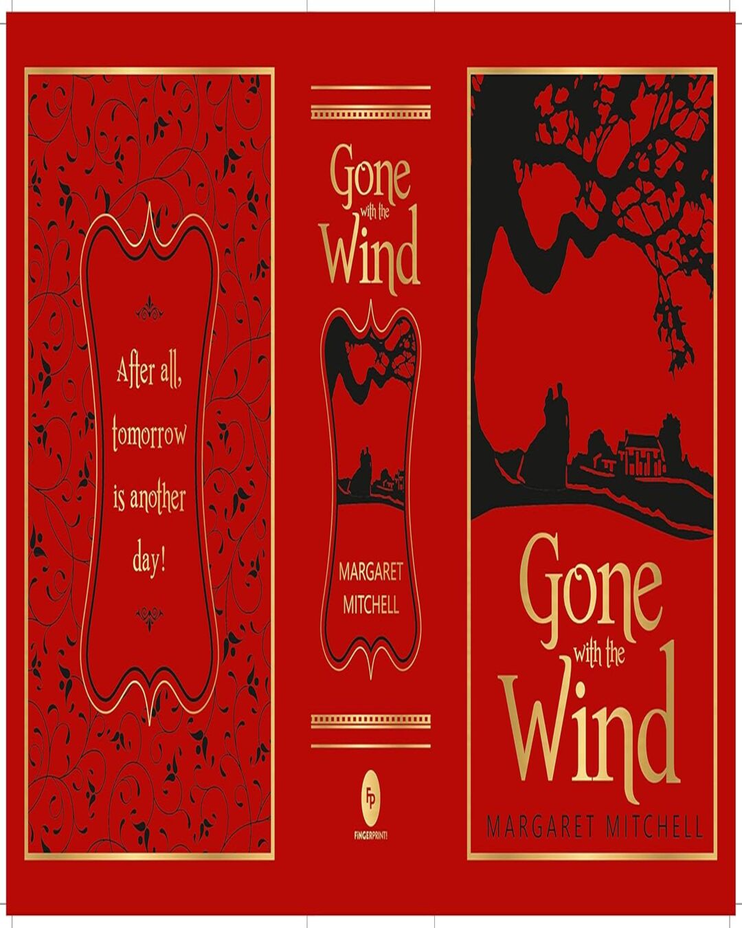Gone With The Wind (Deluxe Hardbound Edition) by Margaret Mitchell [Hardcover] - versoz.com