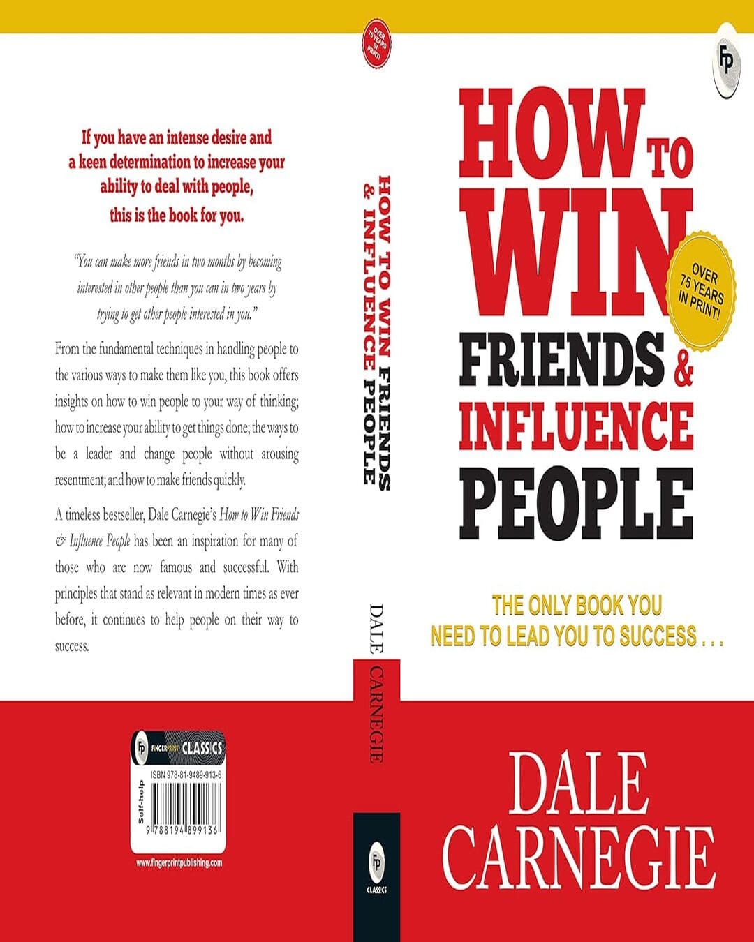 How To Win Friends & Influence People by DALE CARNEGIE [Paperback] - versoz.com