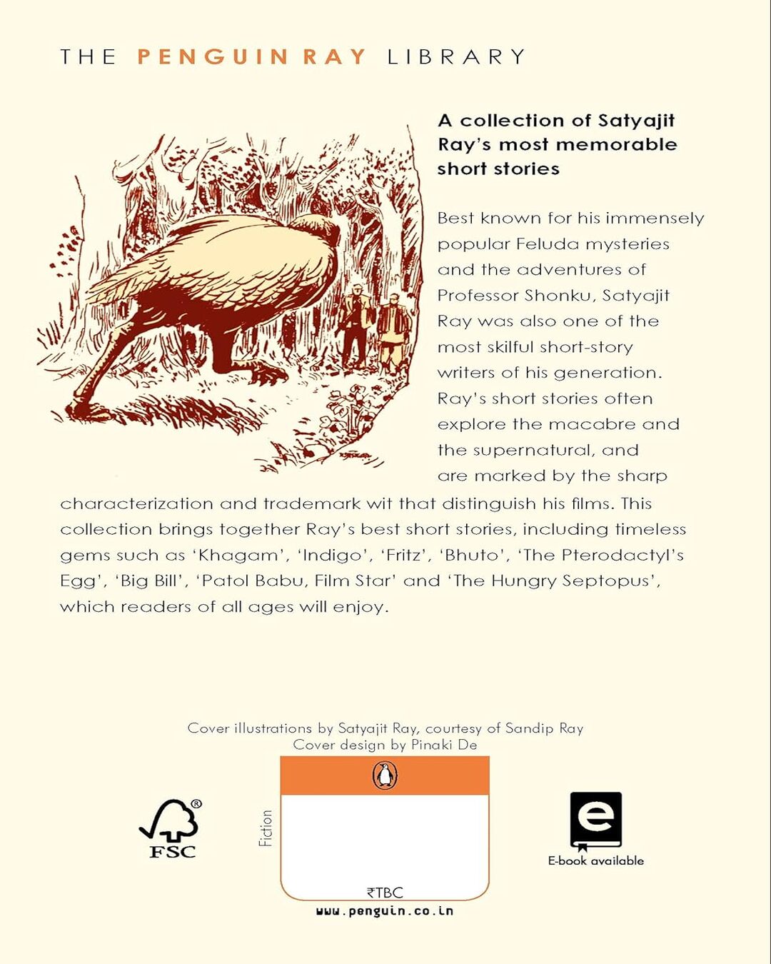 The Collected Short Stories by Satyajit Ray [Paperback] - versoz.com