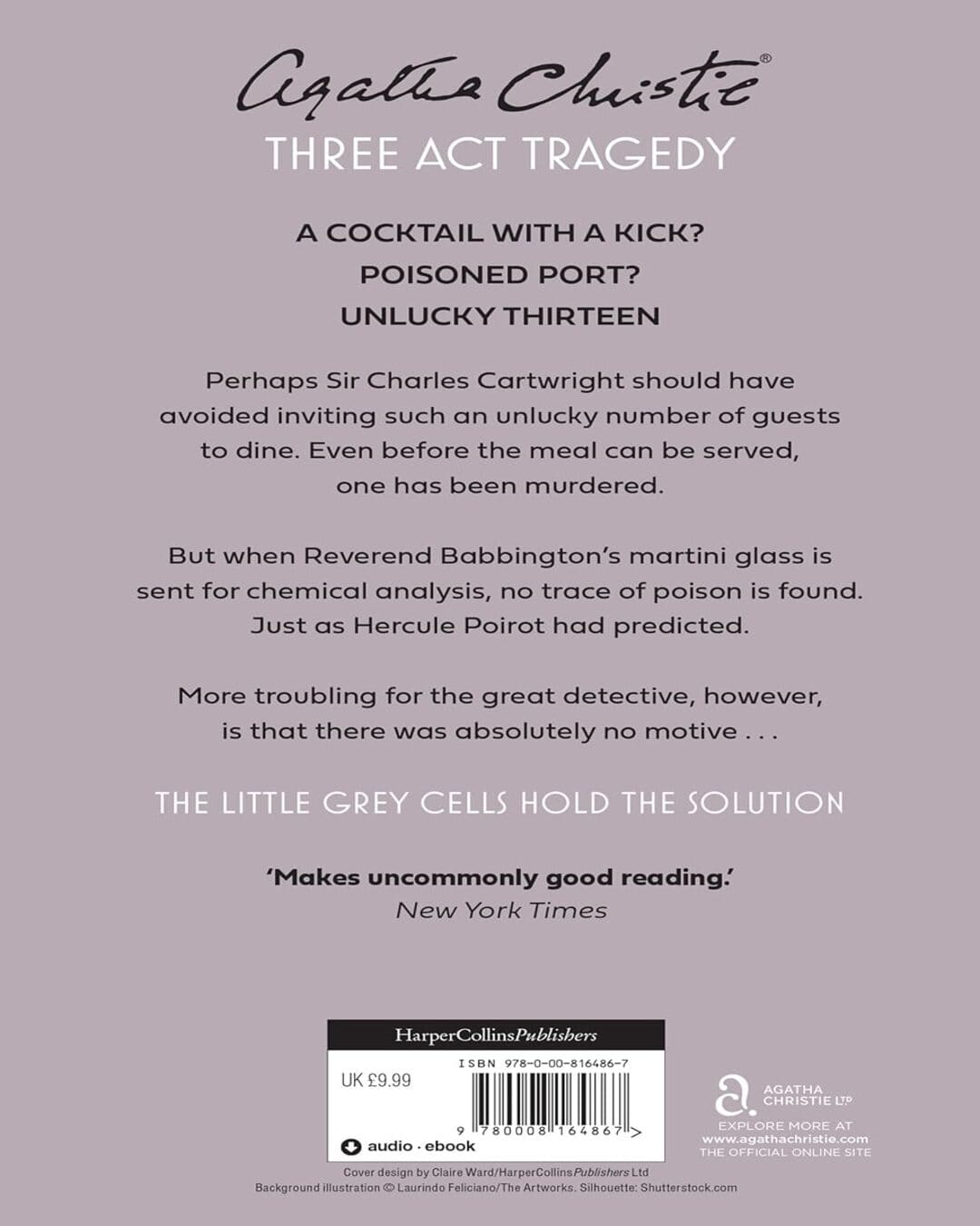 Three Act Tragedy by Agatha Christie [Paperback] - versoz.com