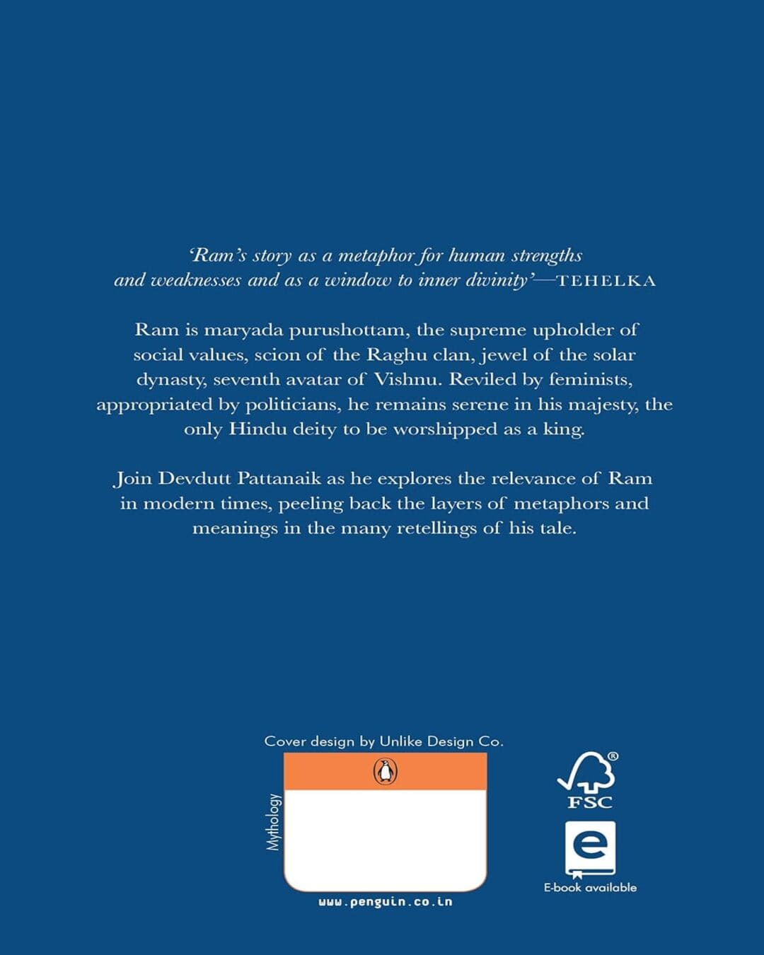 Book Of Ram by Devdutt Pattanaik [Hardcover] - versoz.com