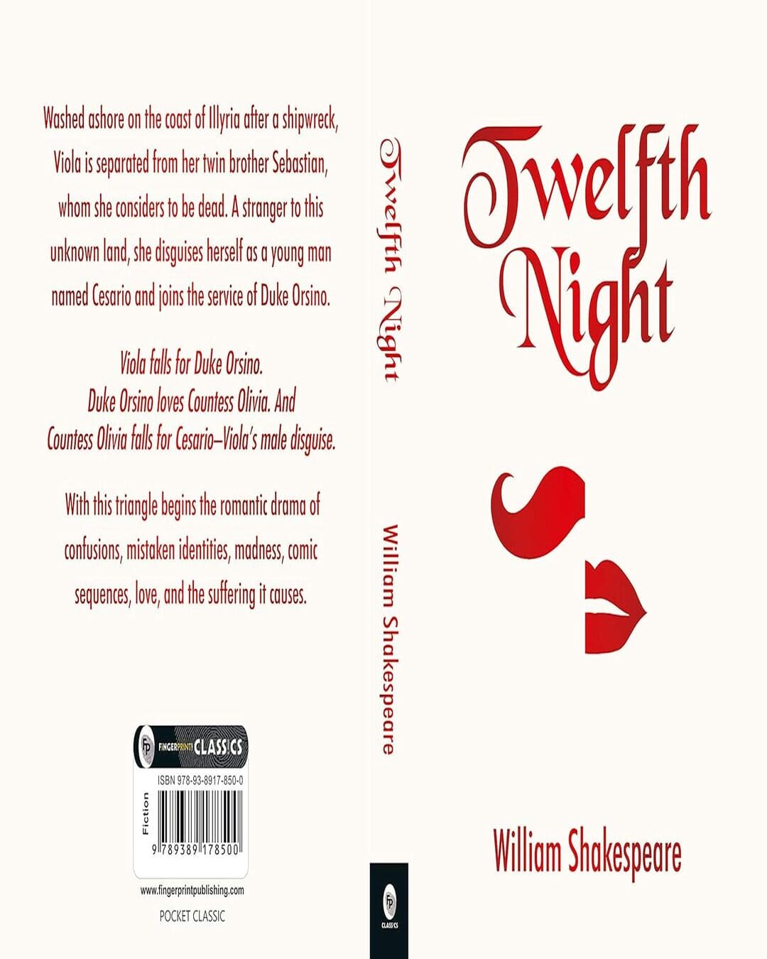 Twelfth Night (Pocket Classic) by William Shakespeare [Paperback] - versoz.com