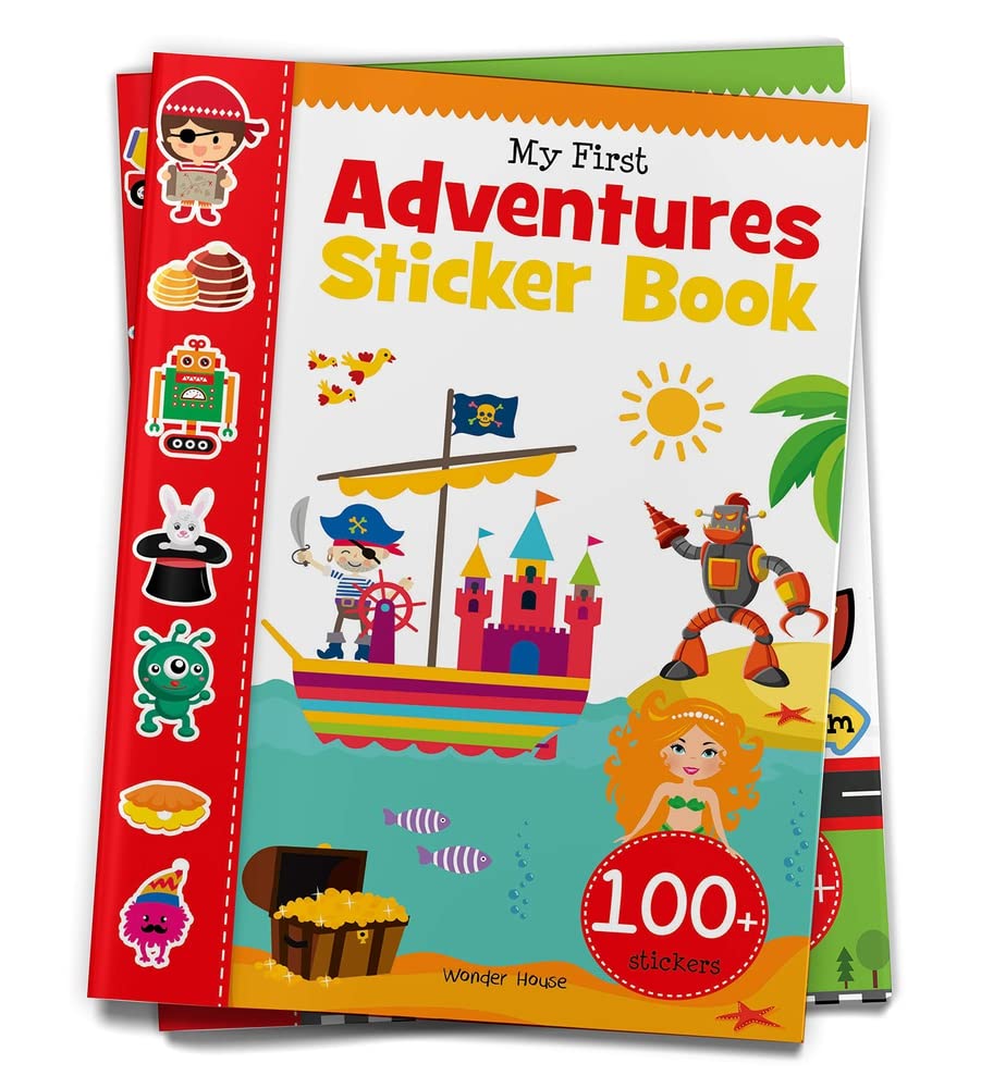My First Adventures Sticker Book: My first sticker books by Wonder House Books [Paperback] - versoz.com