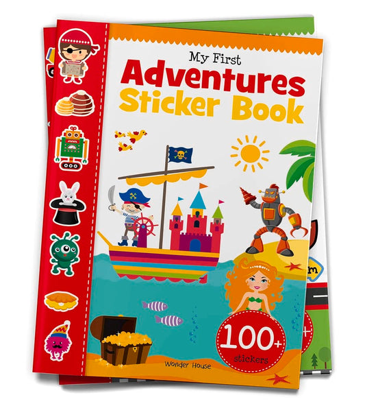 My First Adventures Sticker Book: My first sticker books by Wonder House Books [Paperback] - versoz.com