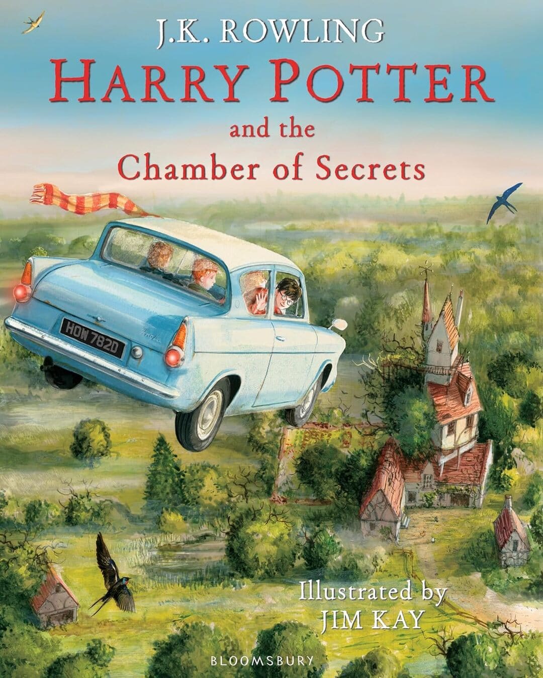 Harry Potter And The Chamber Of Secrets Illustrated Ed. by J K Rowling [Hardcover] - versoz.com